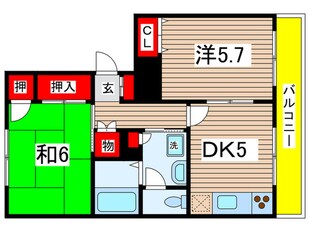 ガーデンタウン高山　Ｃ棟の物件間取画像